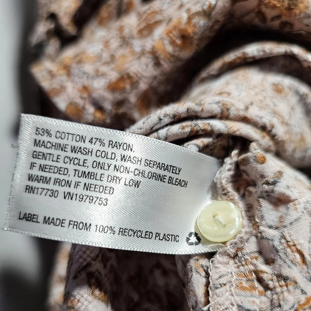 Universal Thread Multicolor Patterned Blouse - Picture 6 of 7